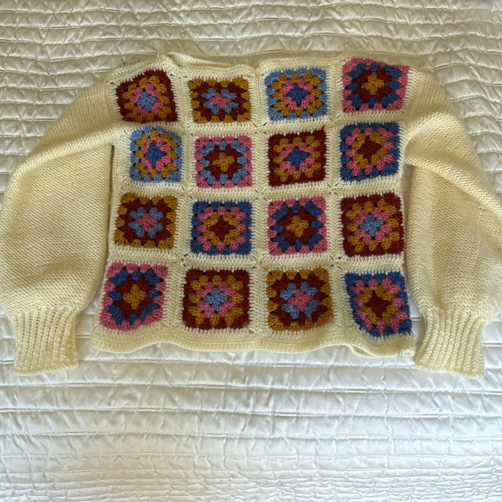 Handmade Granny Knit Sweater